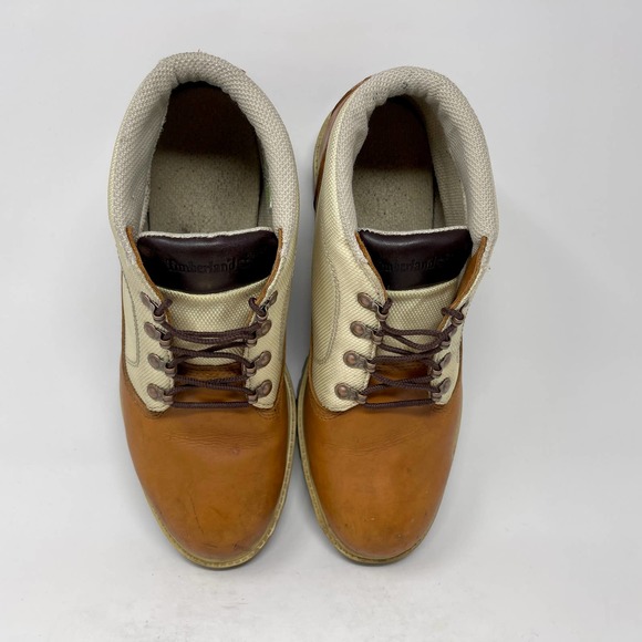 Timberland Chukka Boots Mens Sz 11 Tan Leather Uppers 1907:S134 - Picture 11 of 13